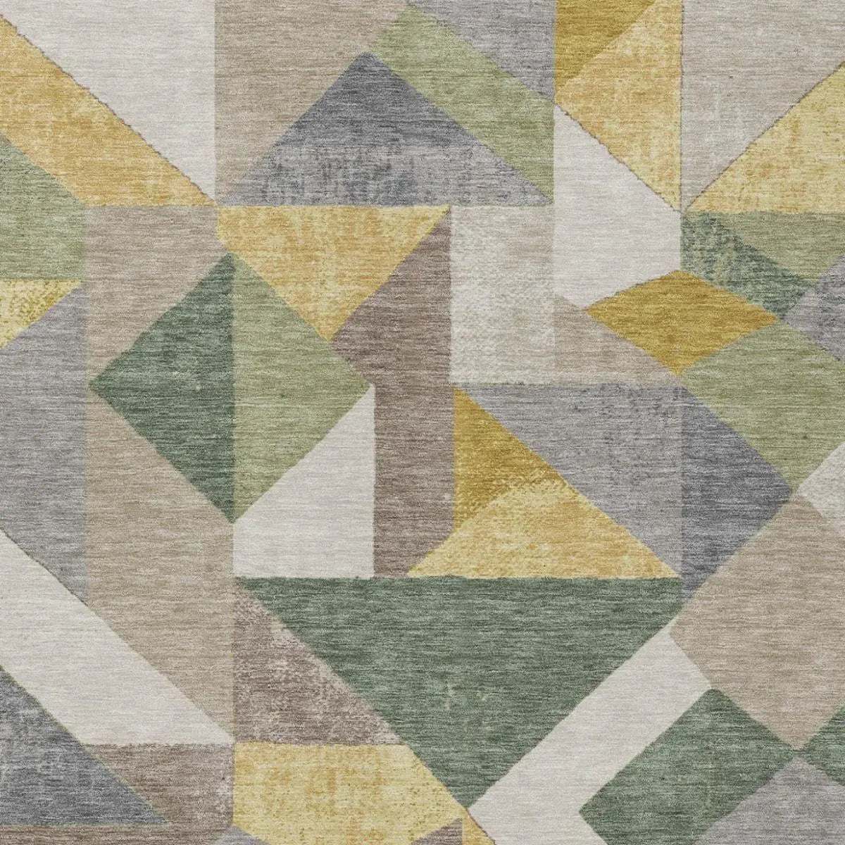9' X 12' Linen And Ivory Geometric Washable Indoor Outdoor Area Rug Homeroots Outdoor