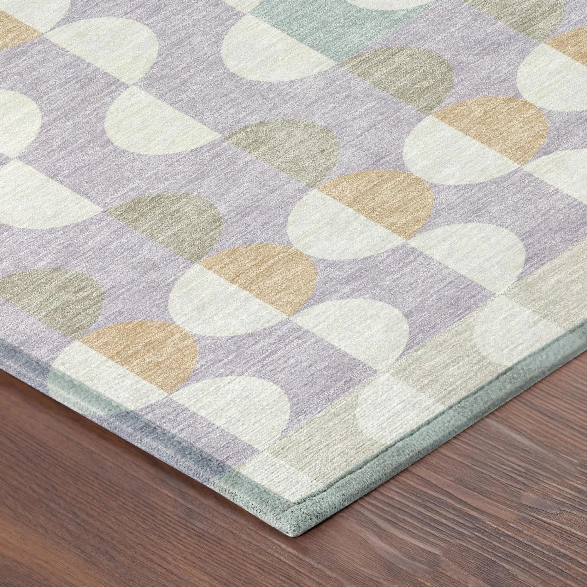 9' X 12' Linen And Ivory Geometric Washable Indoor Outdoor Area Rug Homeroots Outdoor