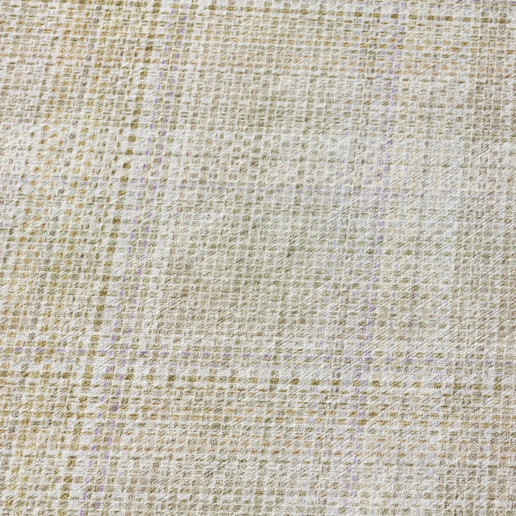 9' X 12' Linen And Ivory Plaid Washable Indoor Outdoor Area Rug Homeroots Outdoor