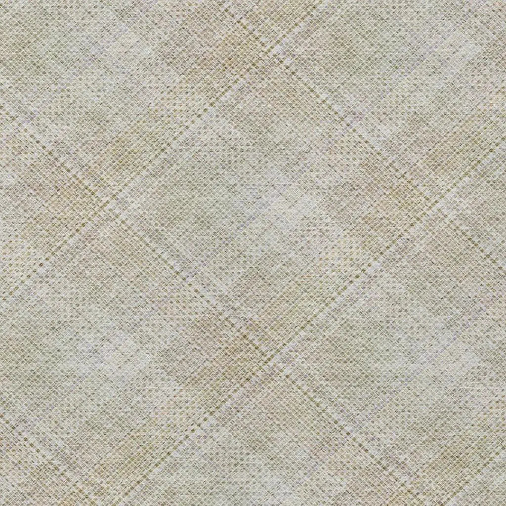 9' X 12' Linen And Ivory Plaid Washable Indoor Outdoor Area Rug Homeroots Outdoor