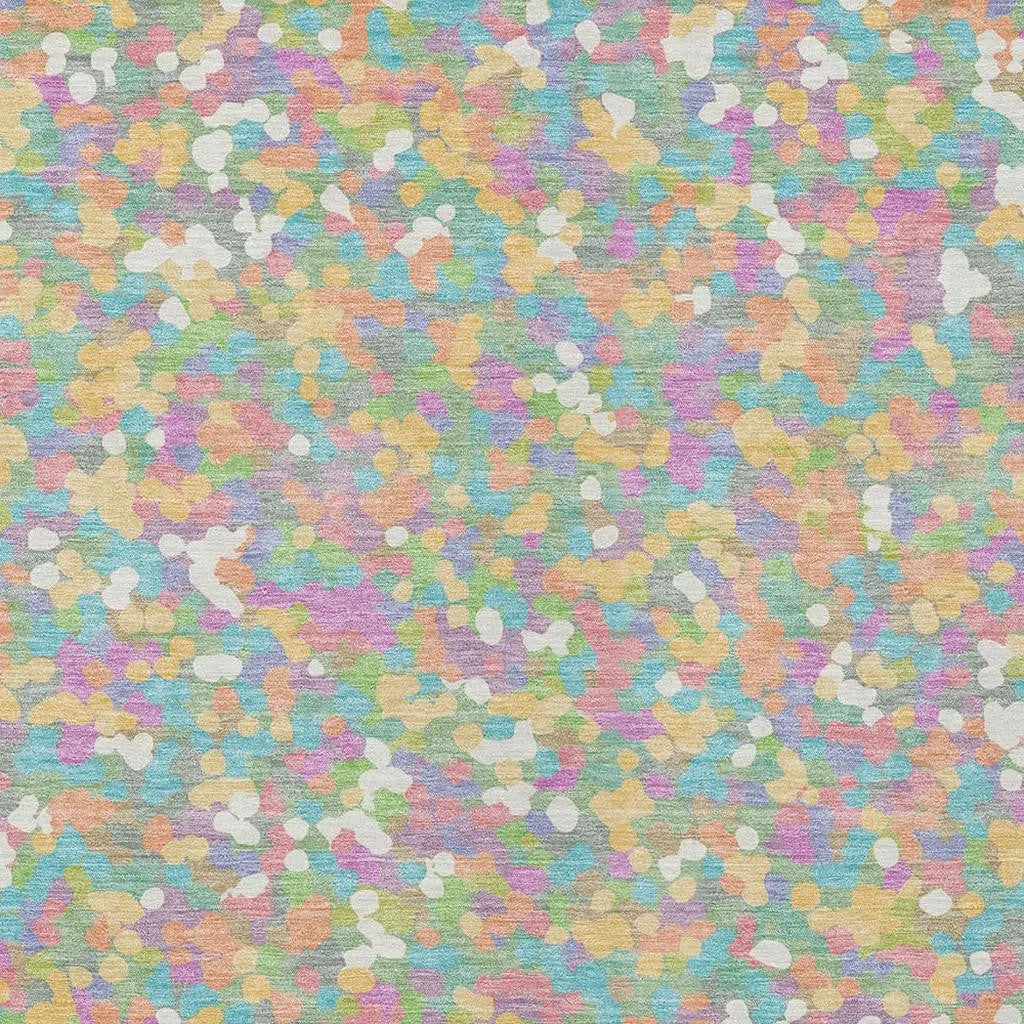9' X 12' Mint Green And Ivory Geometric Washable Indoor Outdoor Area Rug Homeroots Outdoor