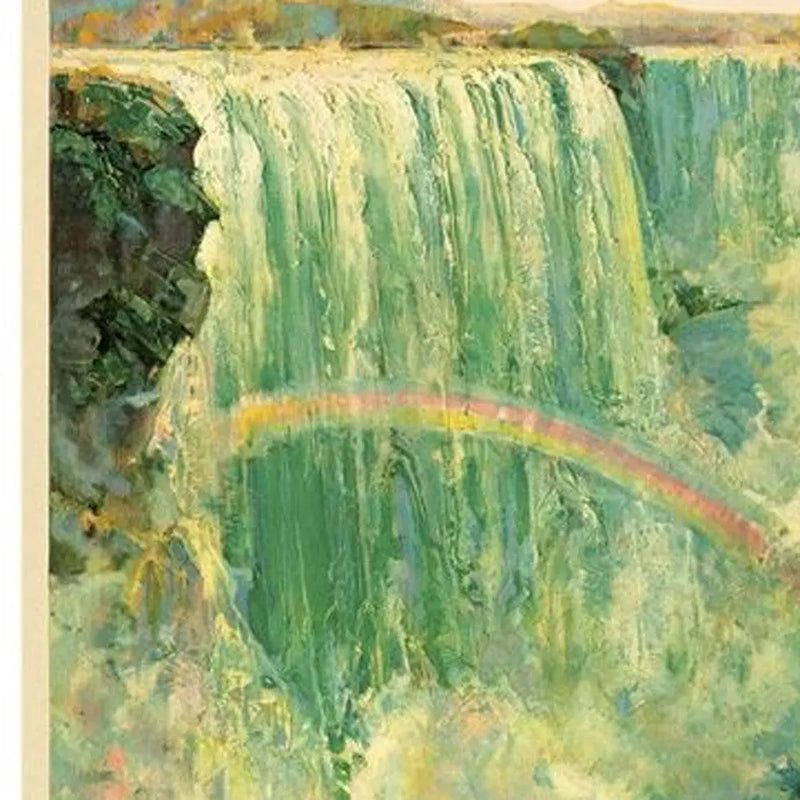 9" X 12" Niagra Falls New York C1920S Vintage Travel Poster Wall Art Homeroots Home Decor