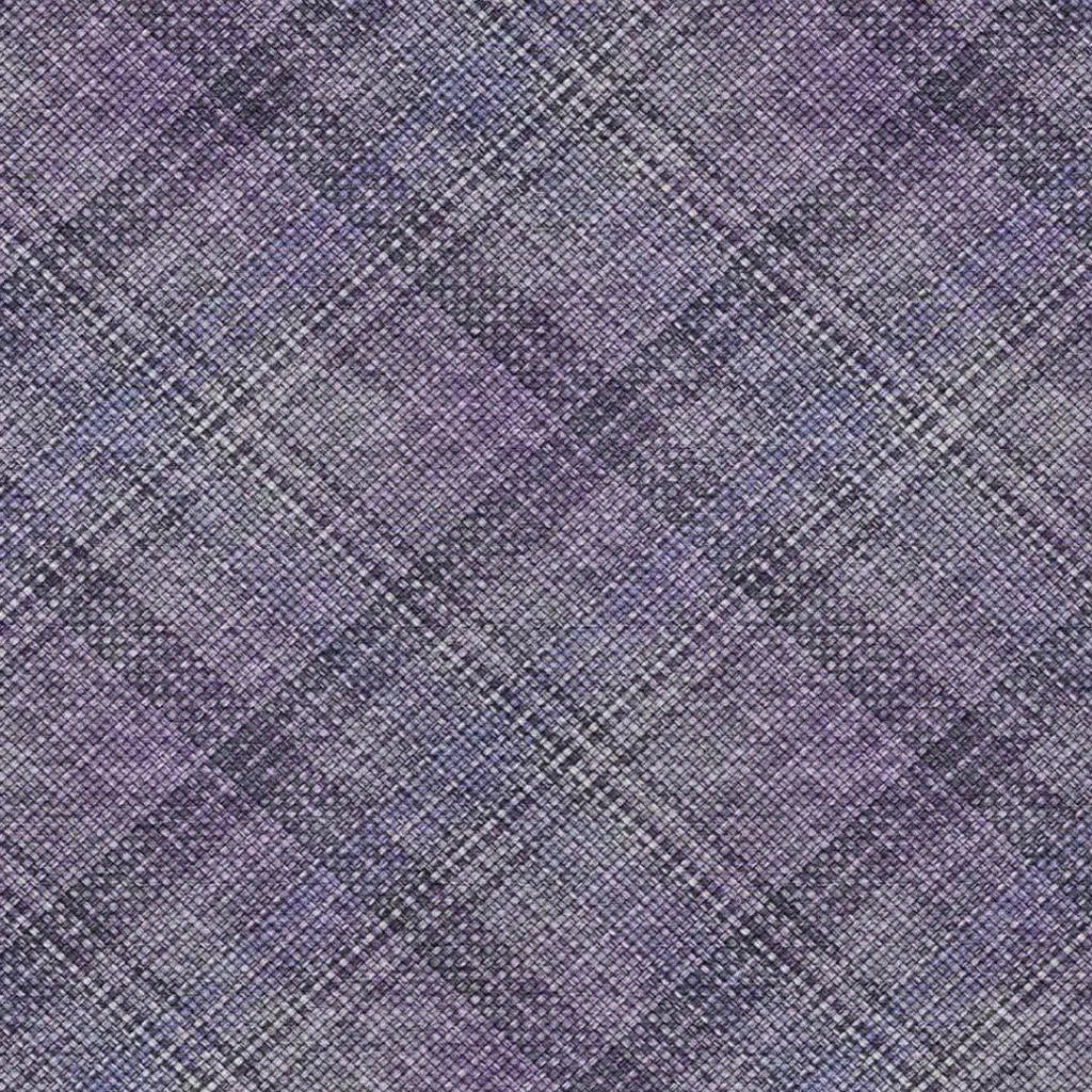 9' X 12' Plum And Purple Plaid Washable Indoor Outdoor Area Rug Homeroots Outdoor