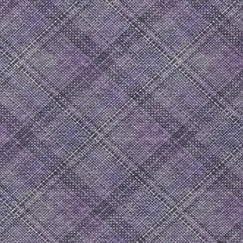 9' X 12' Plum And Purple Plaid Washable Indoor Outdoor Area Rug Homeroots Outdoor