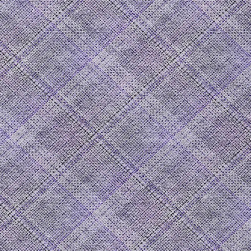 9' X 12' Purple And Lavender Plaid Washable Indoor Outdoor Area Rug Homeroots Outdoor