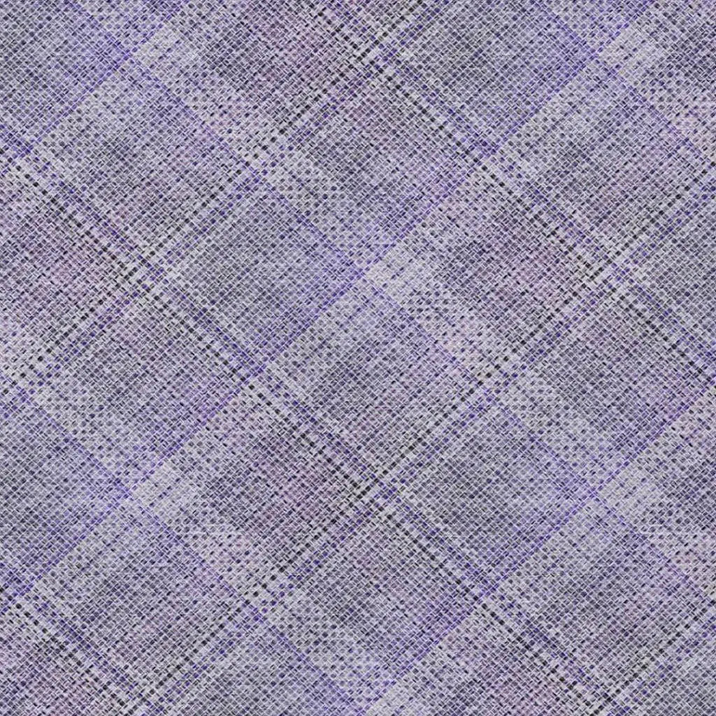 9' X 12' Purple And Lavender Plaid Washable Indoor Outdoor Area Rug Homeroots Outdoor