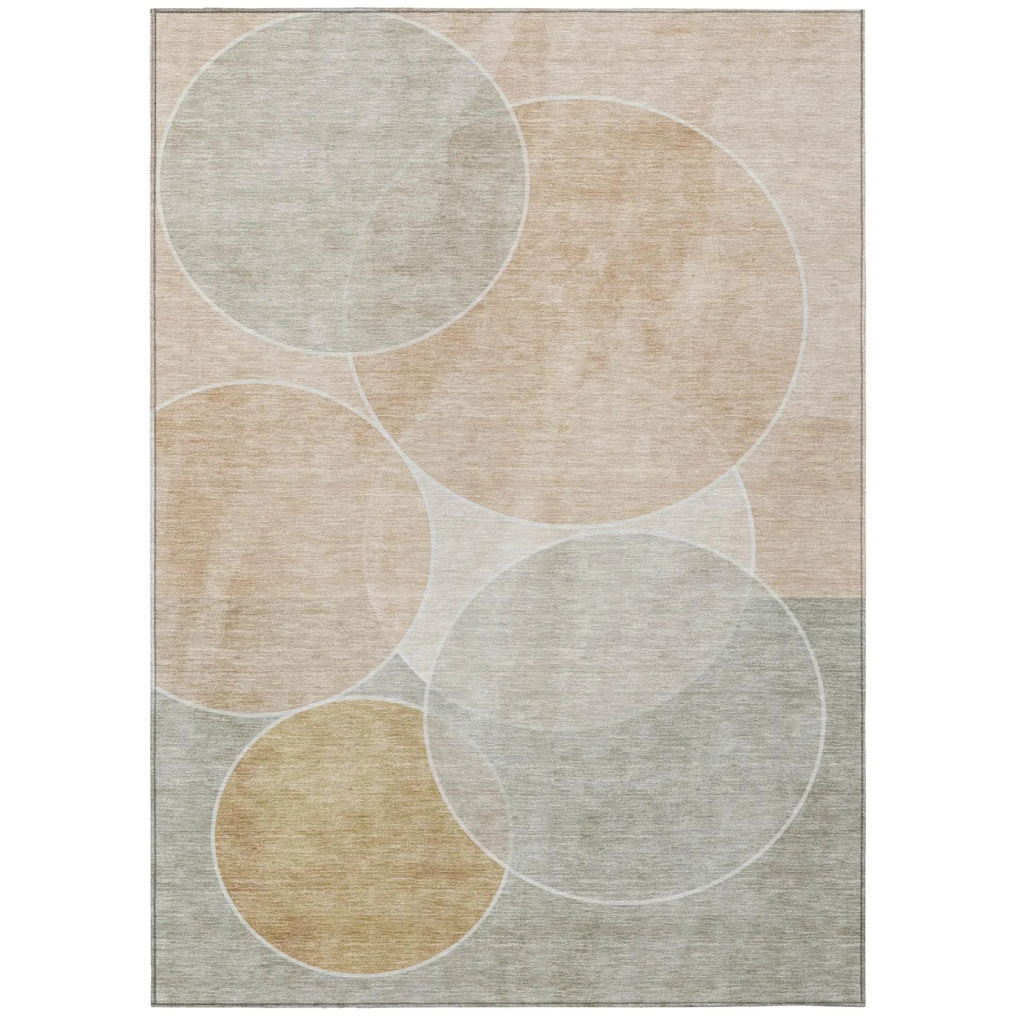 9' X 12' Salmon And Orange Geometric Washable Indoor Outdoor Area Rug Homeroots Outdoor