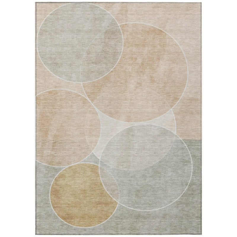 9' X 12' Salmon And Orange Geometric Washable Indoor Outdoor Area Rug Homeroots Outdoor