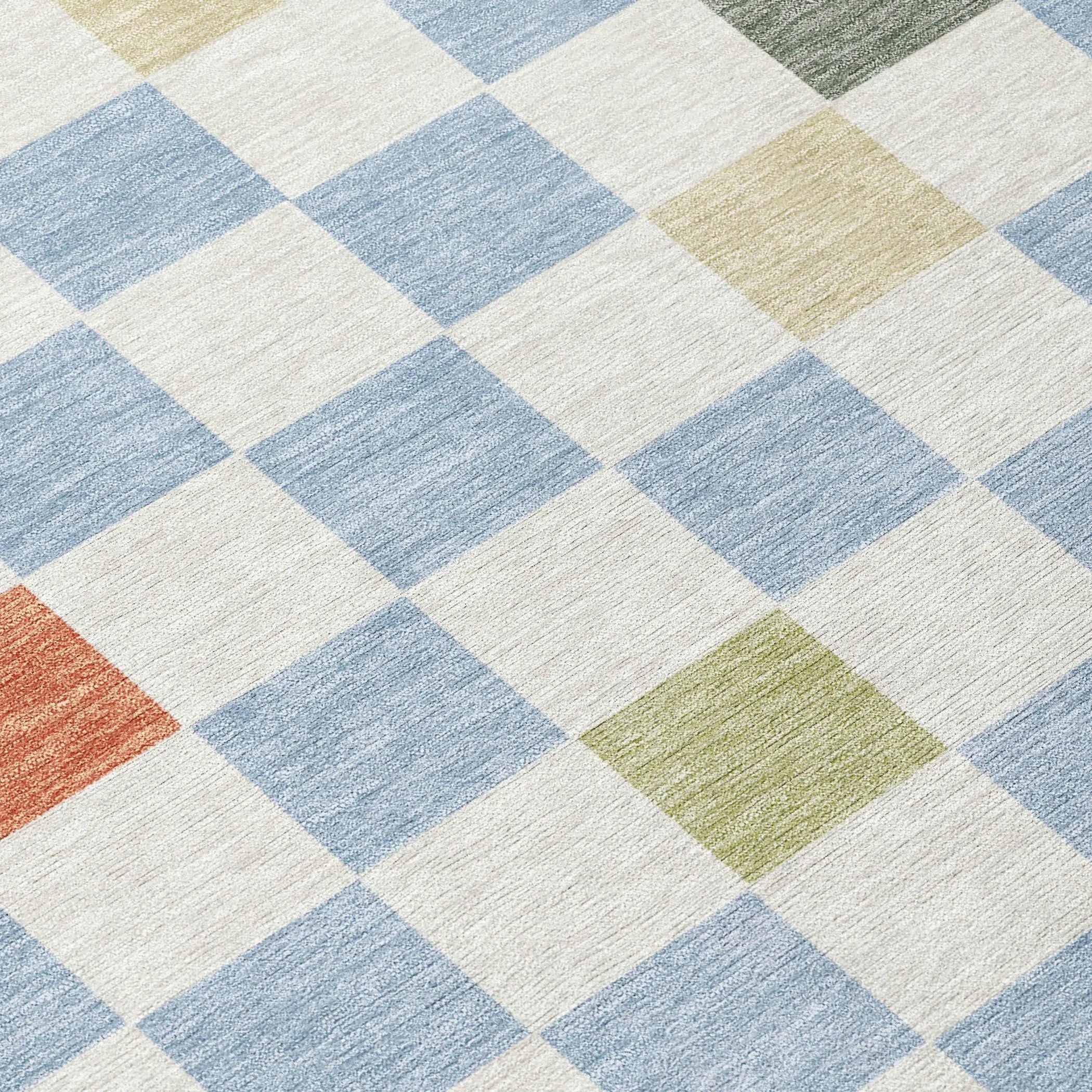 9' X 12' Sky Blue And Gray Geometric Washable Indoor Outdoor Area Rug Homeroots Outdoor
