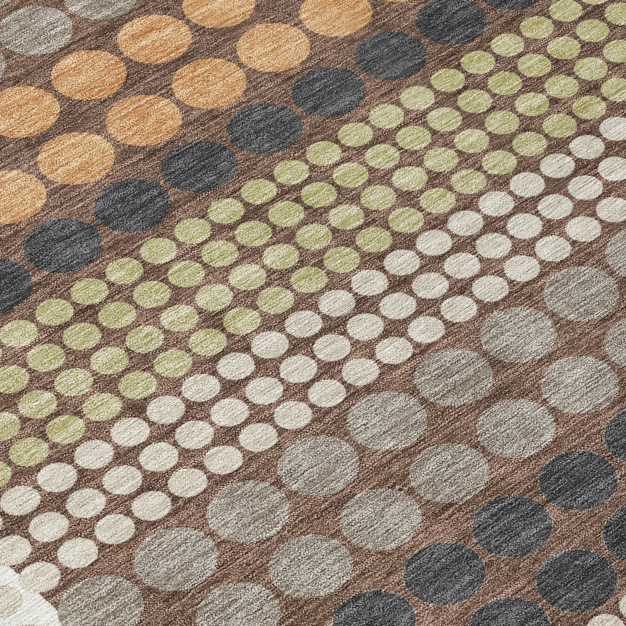 9' X 12' Taupe And Gold Geometric Washable Indoor Outdoor Area Rug Homeroots Outdoor