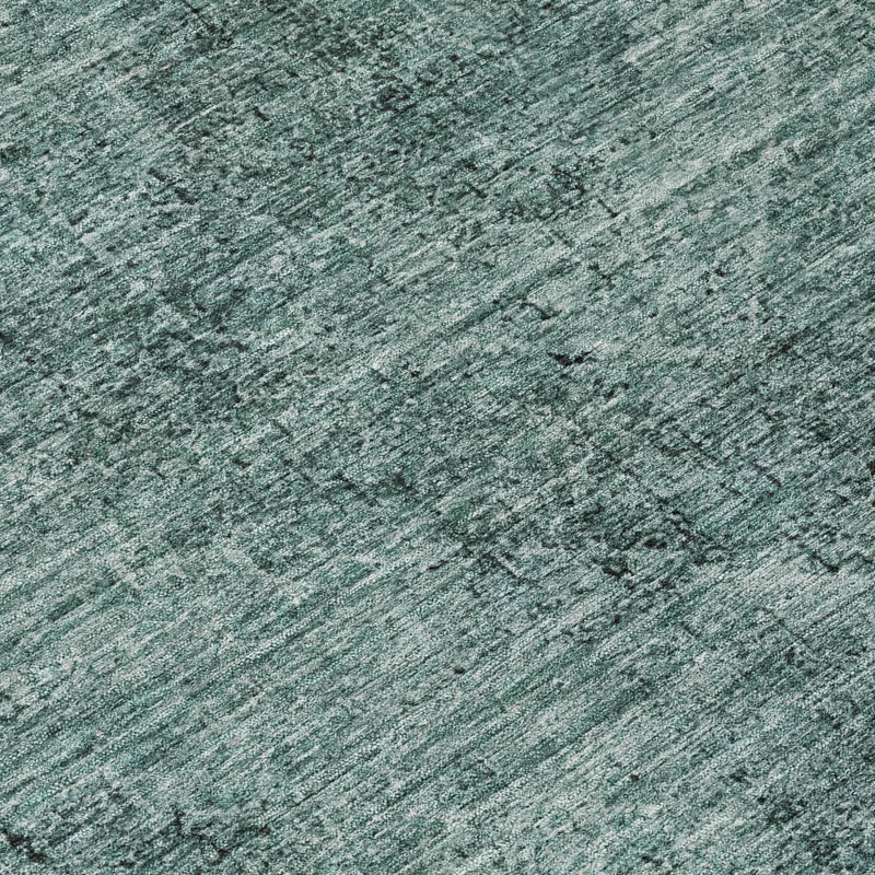 9' X 12' Teal Blue And Gray Oriental Washable Indoor Outdoor Area Rug Homeroots Outdoor