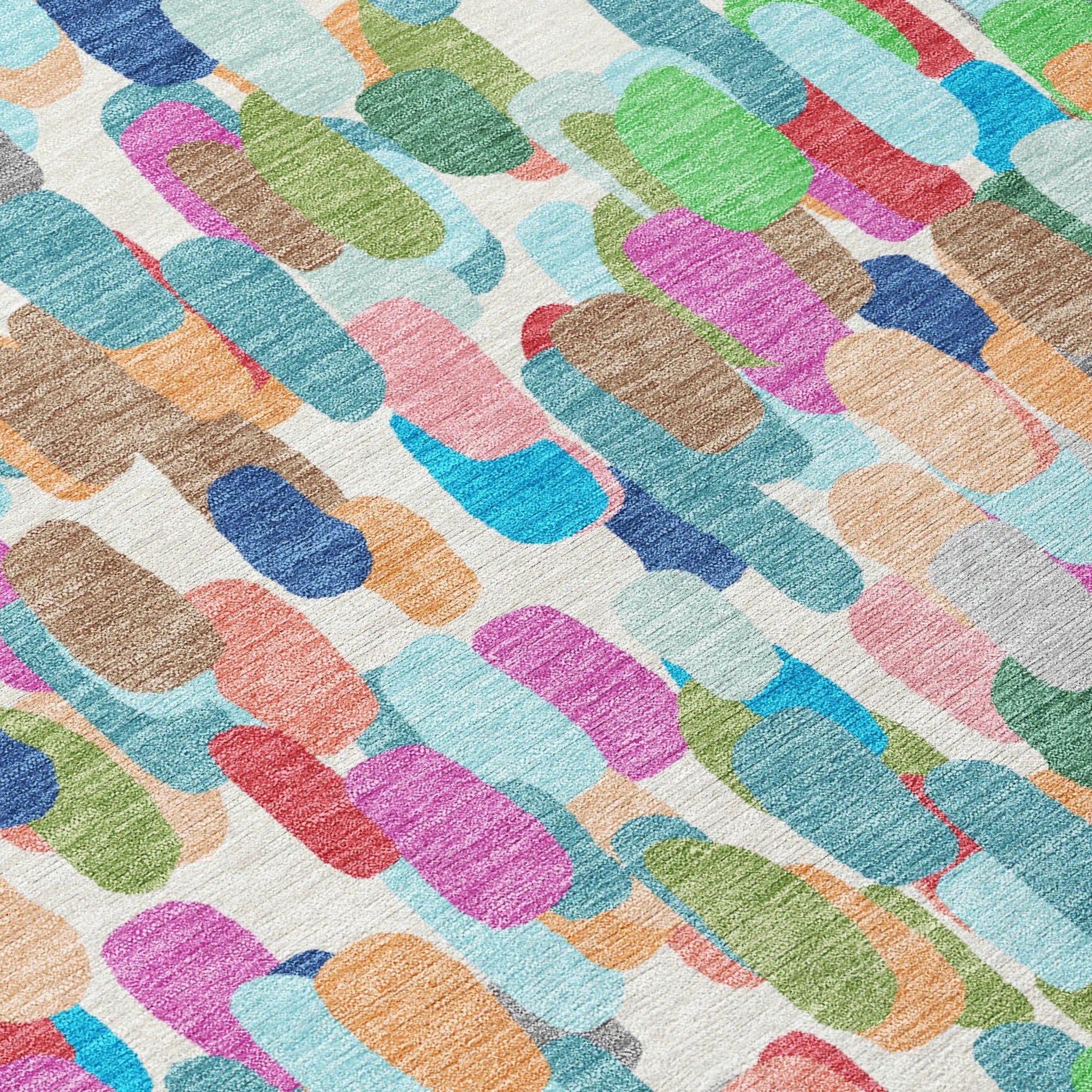 9' X 12' Teal Blue And Navy Blue Abstract Washable Indoor Outdoor Area Rug Homeroots Outdoor