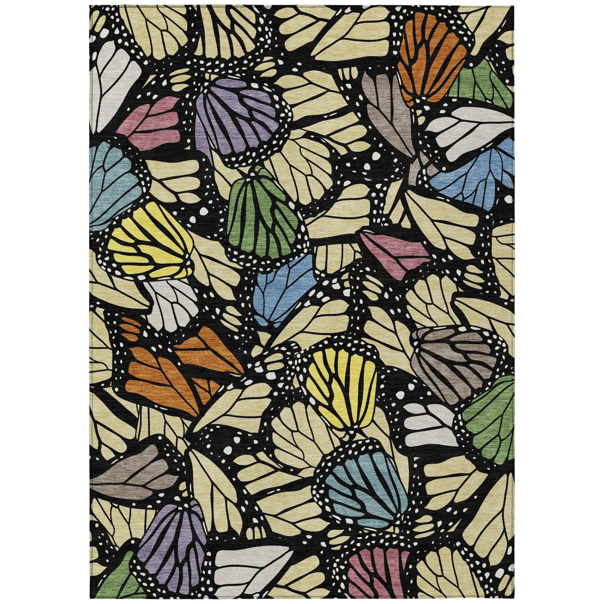 9' X 12' Wheat And Gold Animal Print Washable Indoor Outdoor Area Rug Homeroots Outdoor