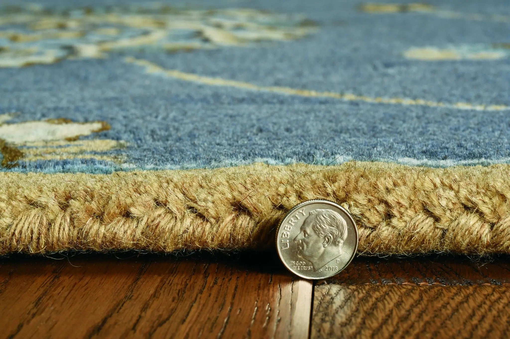 9' X 13' Dark Gray Green And Brown Wool Floral Hand Tufted Area Rug Homeroots Home Decor
