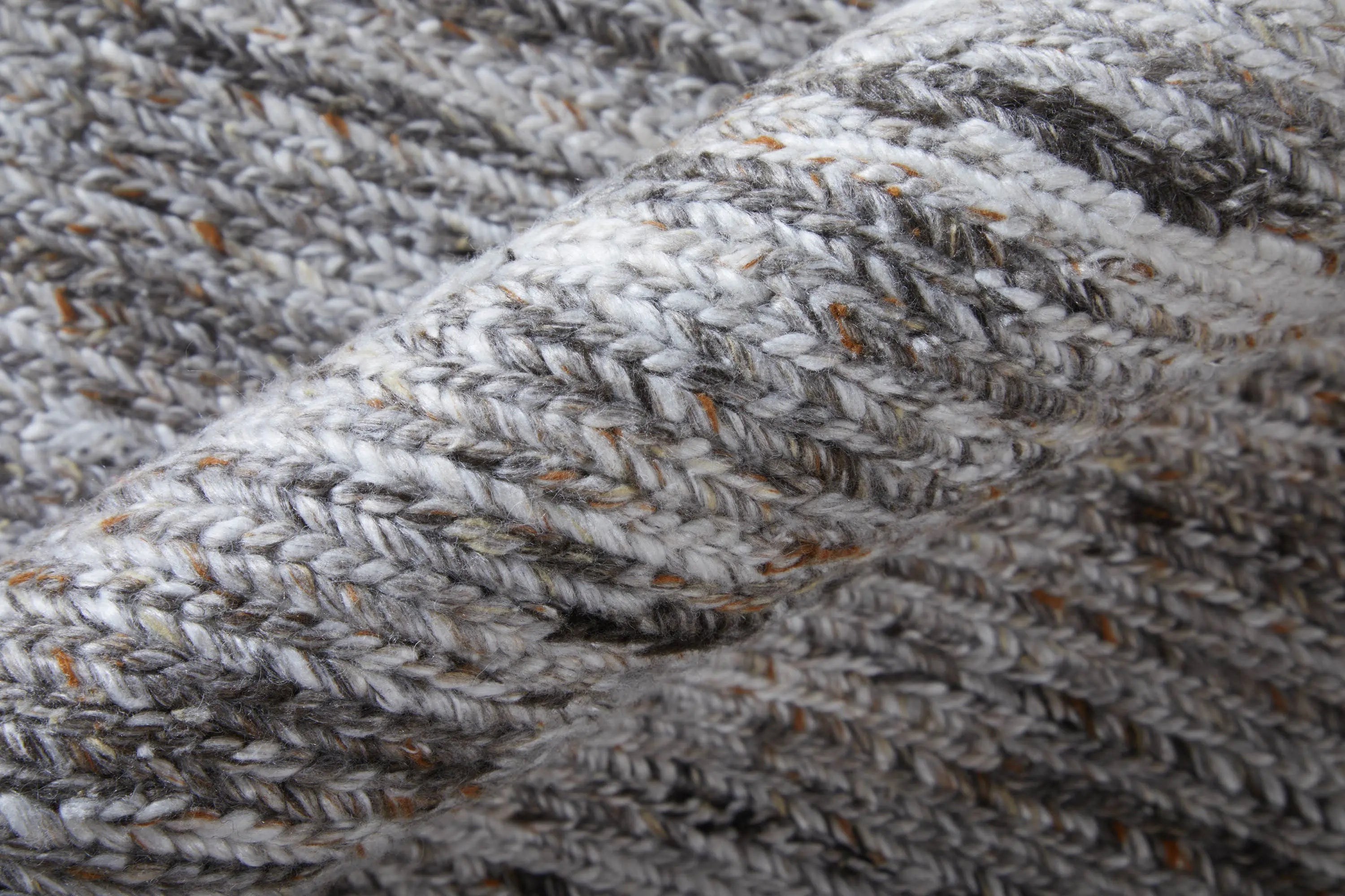9' X 13' Gray And Brown Handmade Indoor Outdoor Area Rug Homeroots Outdoor
