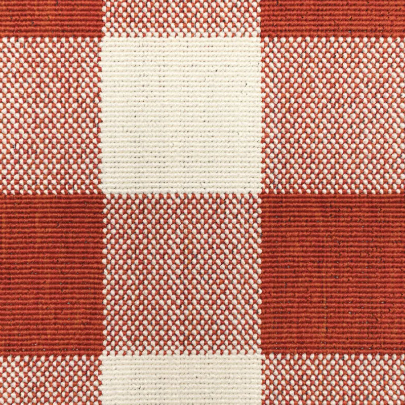 9' X 13' Red And Ivory Geometric Indoor Outdoor Area Rug Homeroots Outdoor