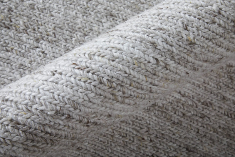 9' X 13' Silver Handmade Indoor Outdoor Area Rug Homeroots Outdoor