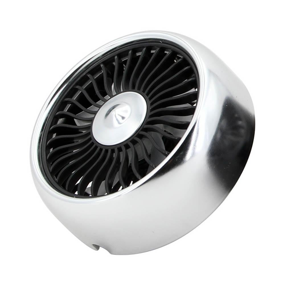 Multi-function Mini Electric Car fan Car Air Conditioning 360 Degree Rotating Cooling Fan Car circulator 12V 3 Speed car Cooler White
