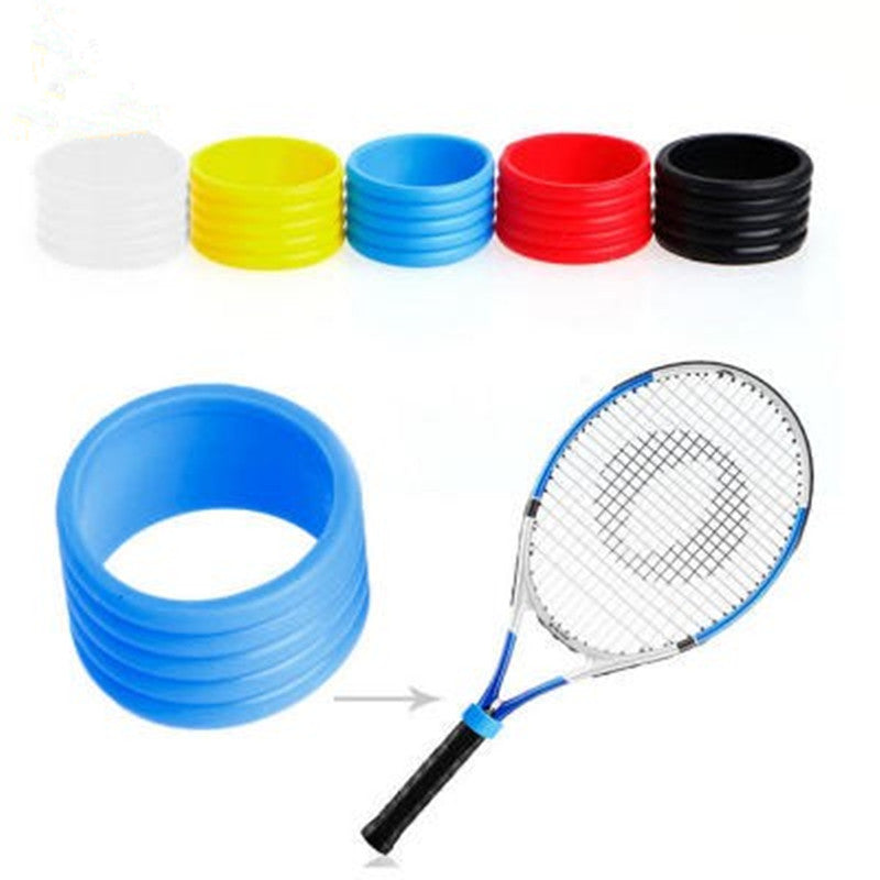 Tennis Racquet Band Overgrips Stretchy Tennis Badminton Racket Handles Rubber Ring Tennis Racquet Band Badminton Grip