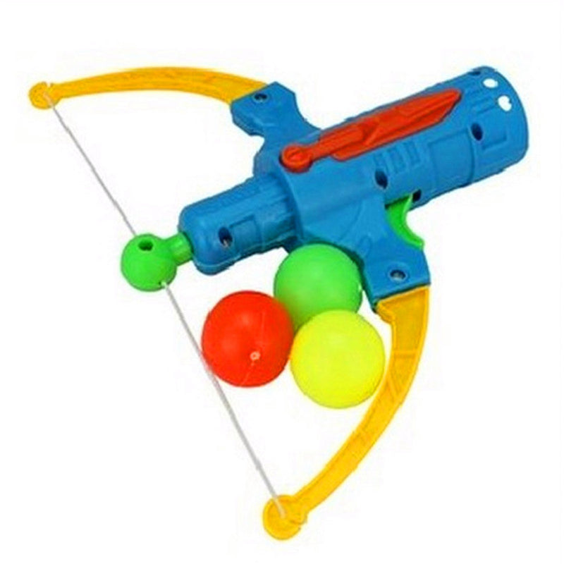 Arrow Table Tennis Gun Bow Archery Plastic Ball Flying Disk Shooting Toy Outdoor Sports Children Gift Slingshot Hunting Boy Toy