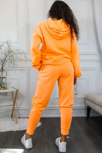 A Touch of Bright Hooded Jogger Set SurelyMine