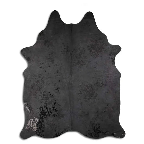 ACID WASHED HAIR ON COWHIDE DISTRESSED GREY MODA-DBK
