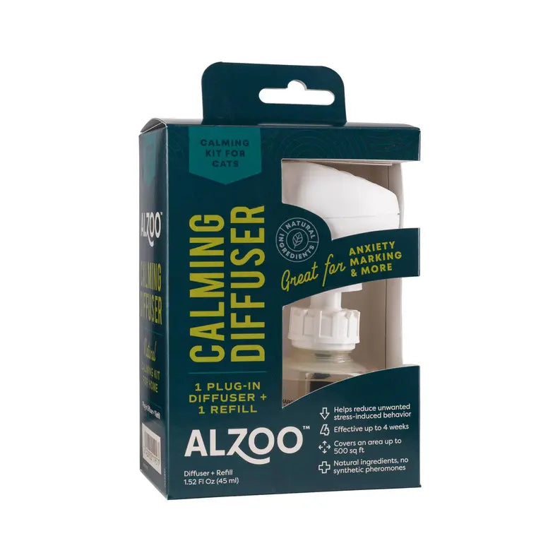 ALZOO Plant-Based Calming Plug-in Diffuser Kit - Cat ALZOO