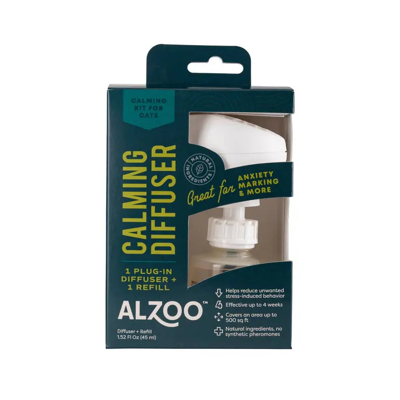 ALZOO Plant-Based Calming Plug-in Diffuser Kit - Cat ALZOO