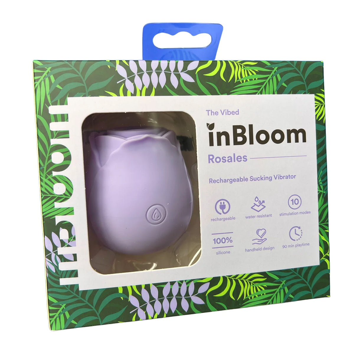 InBloom Rosales Sucking Vibrator - Lavender InBloom