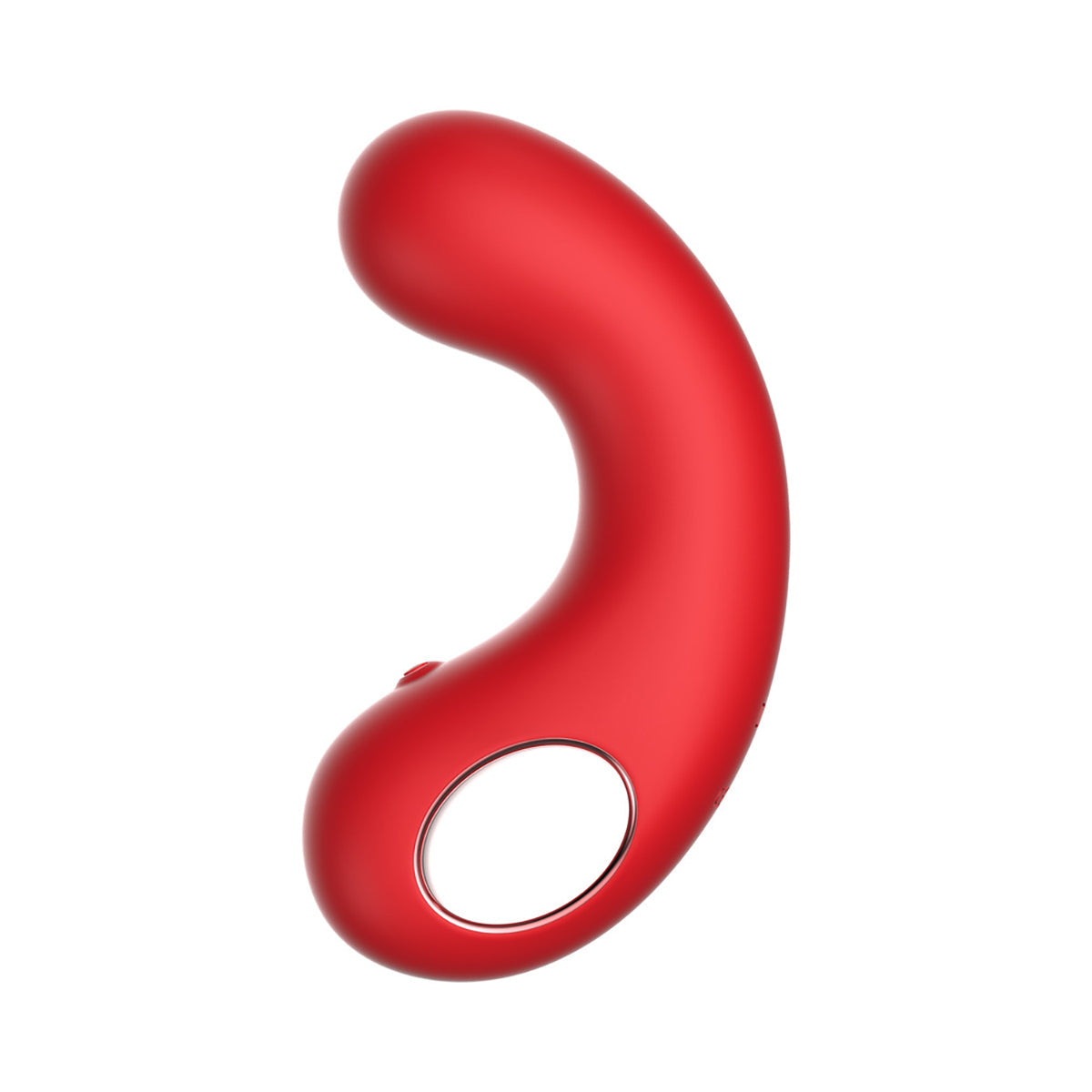 Luv Inc Cv77: Curved Vibrator - Red Luv Inc