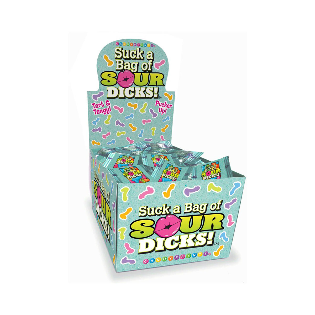 Suck A Bag Of Sour Dicks! 100-Piece Display Little Genie