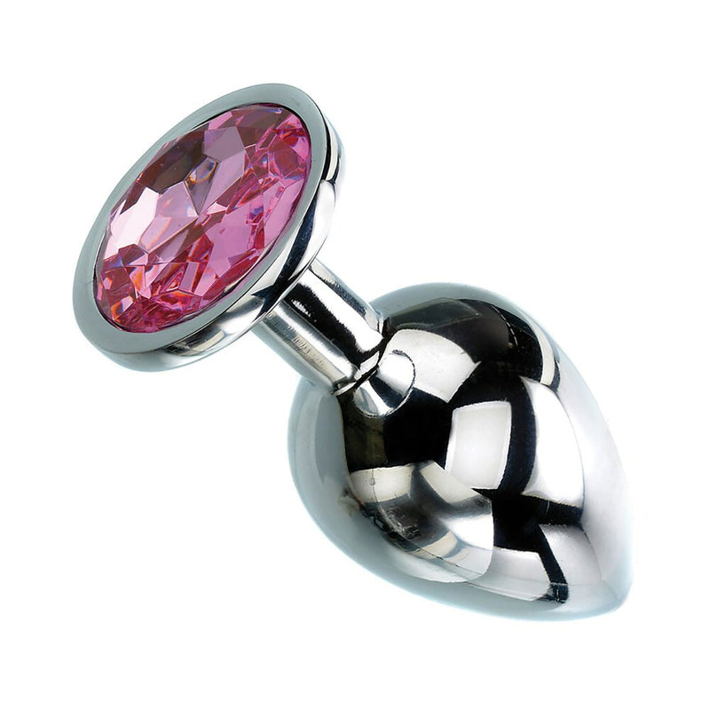 A&E Pink Gem Anal Plug Large PHE / Adam & Eve