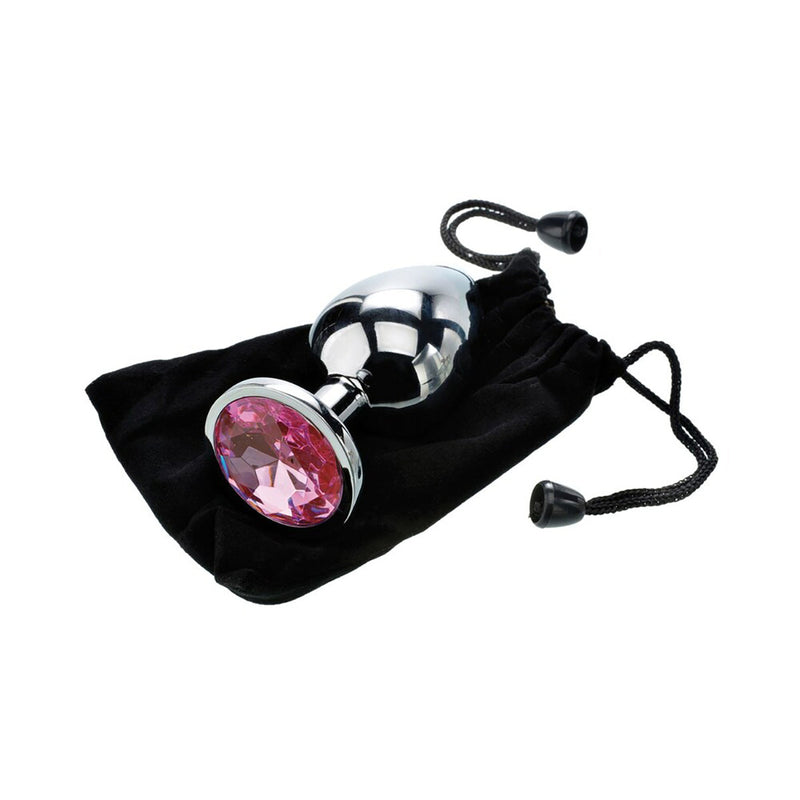 A&E Pink Gem Anal Plug Large PHE / Adam & Eve