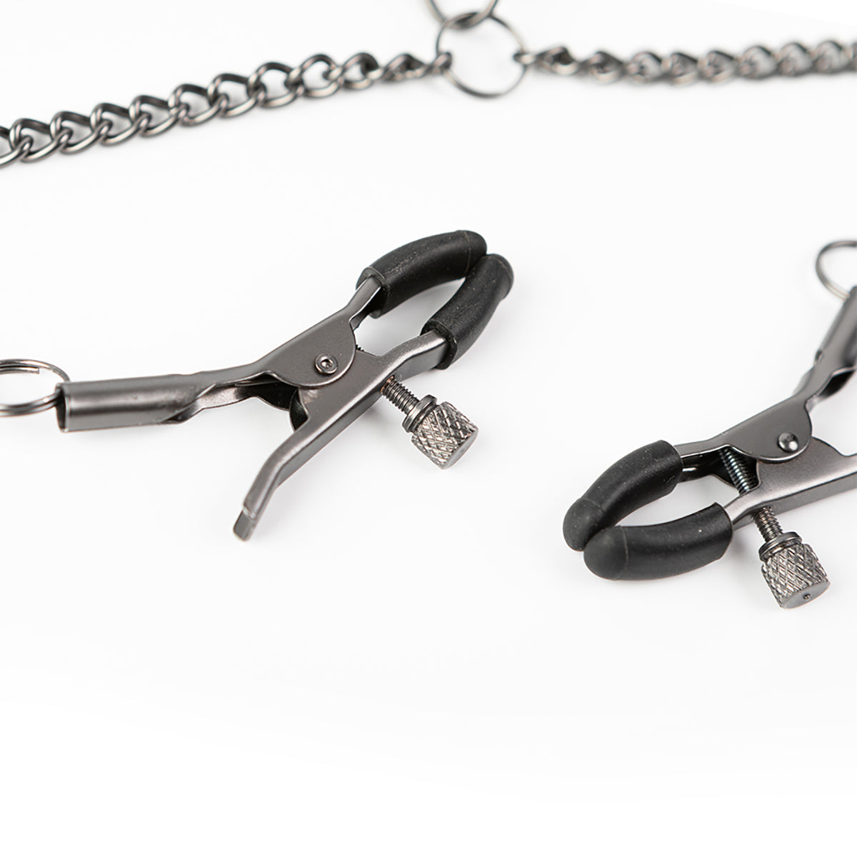 SEI MIO Twin Tweaks Velvet Collar with Nipple Clamps Creative Conceptions