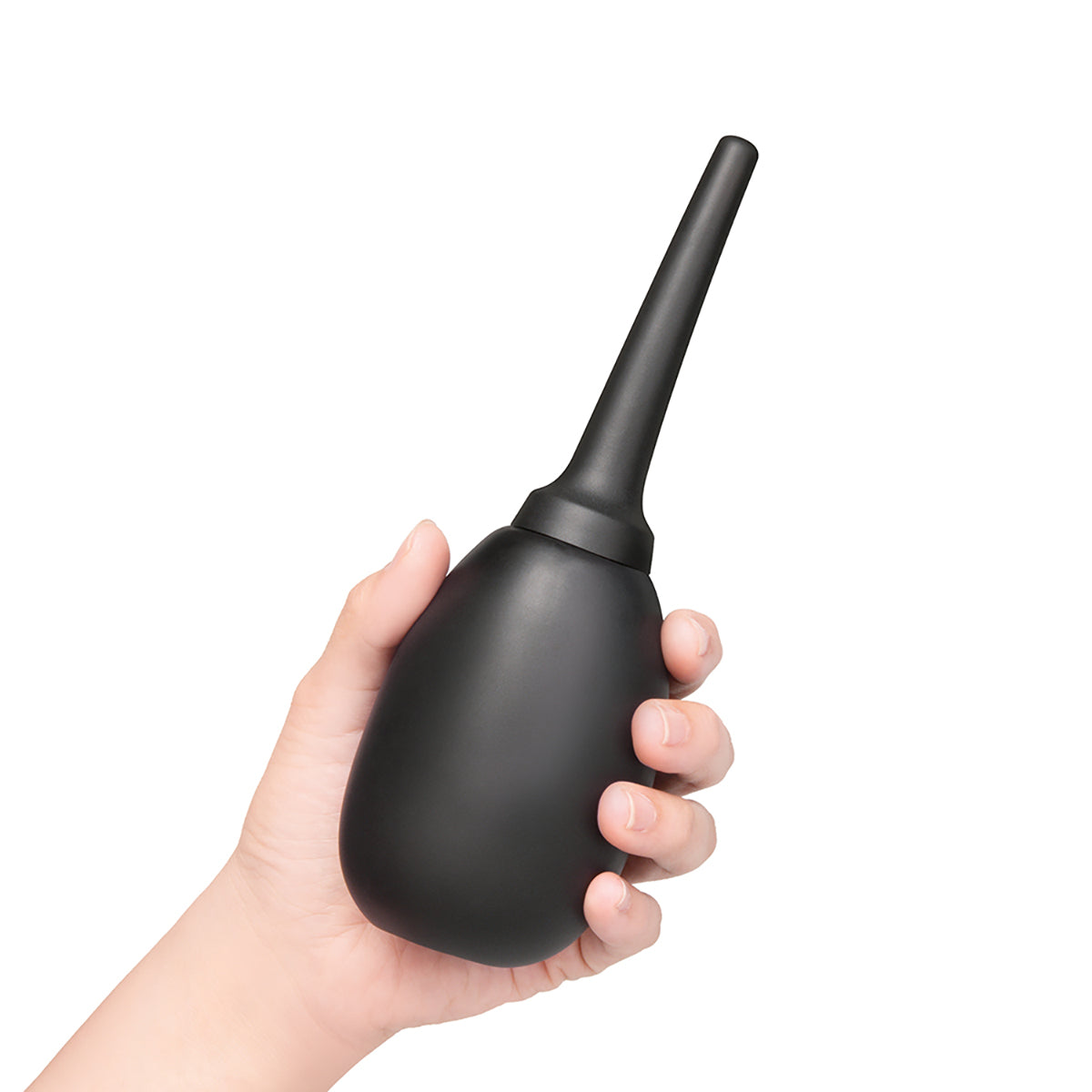 b-Vibe Flexible Silicone Anal Douche Black B-Vibe