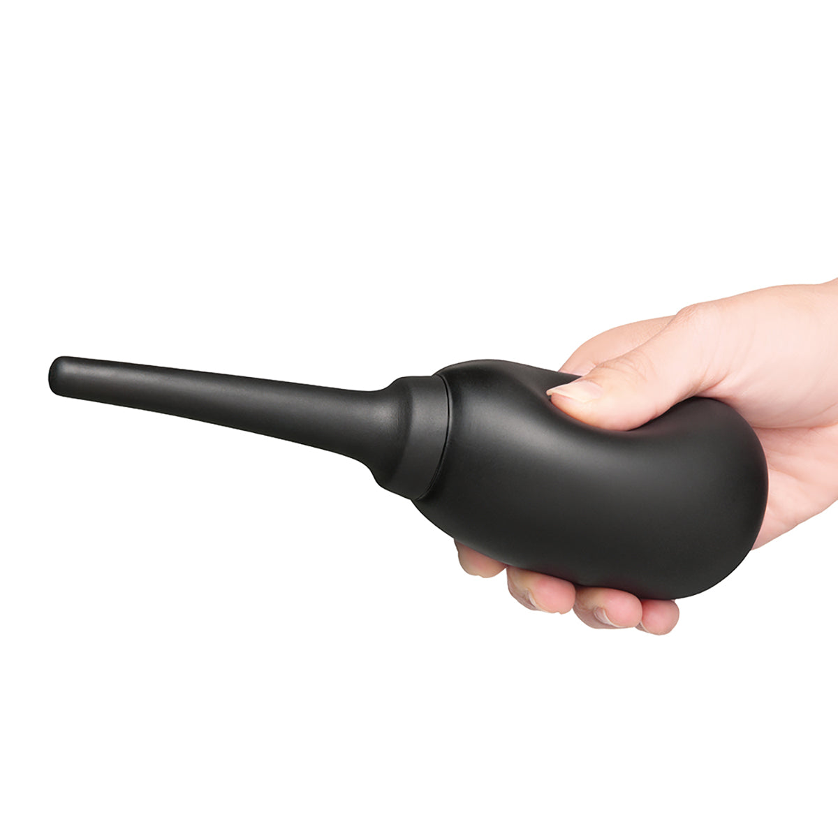 b-Vibe Flexible Silicone Anal Douche Black B-Vibe