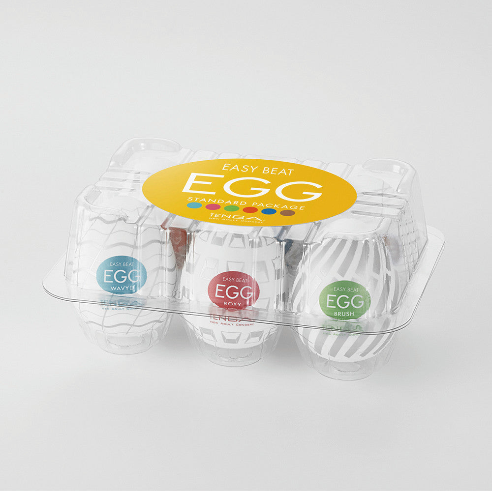 TENGA Easy Beat Egg 6pk - New Standard TENGA