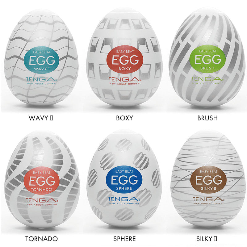 TENGA Easy Beat Egg 6pk - New Standard TENGA