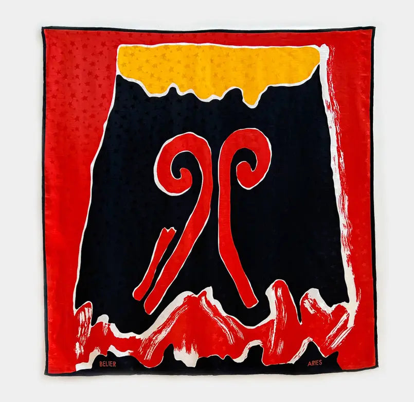 ARIES SILK SCARF - CHLOE FREMANTLE Mai Desiree