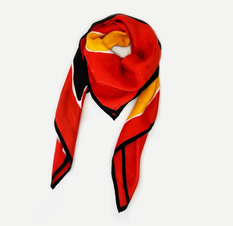 ARIES SILK SCARF - CHLOE FREMANTLE Mai Desiree