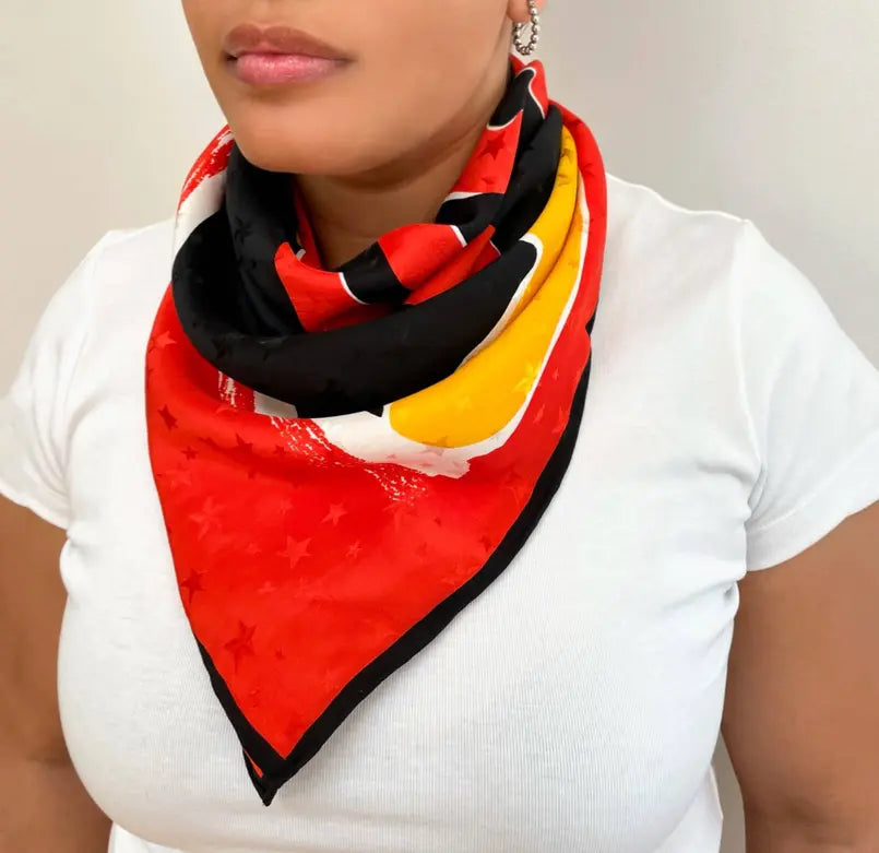 ARIES SILK SCARF - CHLOE FREMANTLE Mai Desiree