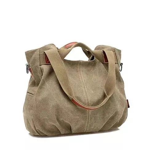 ARM CANDY Handy Natural Canvas Handbag Vista Shops