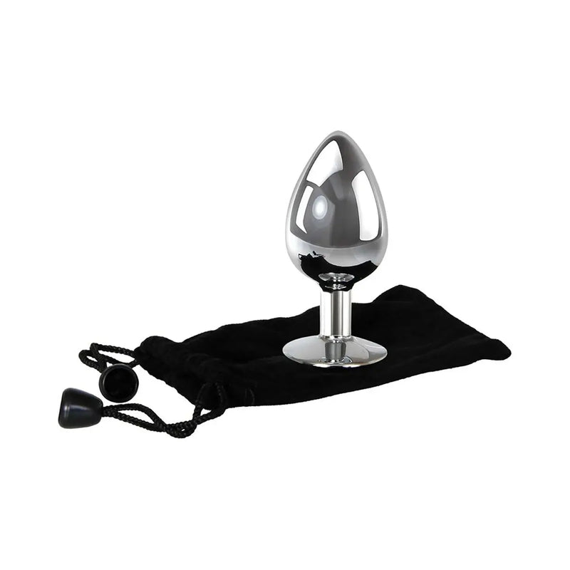 A&E Clear Gem Anal Plug Large PHE / Adam & Eve