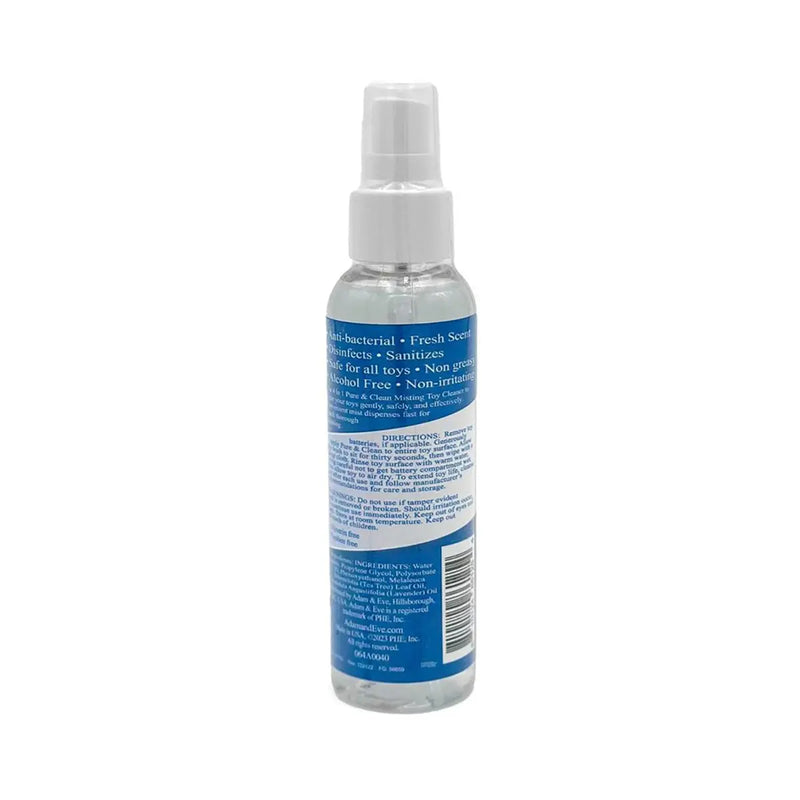 A&E Pure & Clean Mist Toy Clean 4oz PHE / Adam & Eve