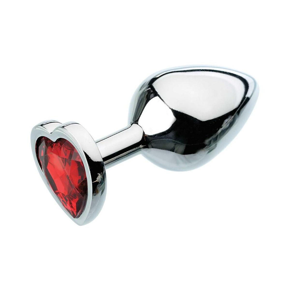 A&E Red Hearts Gem Anal Plug Medium PHE / Adam & Eve