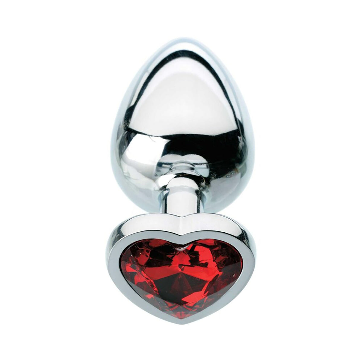 A&E Red Hearts Gem Anal Plug Medium PHE / Adam & Eve