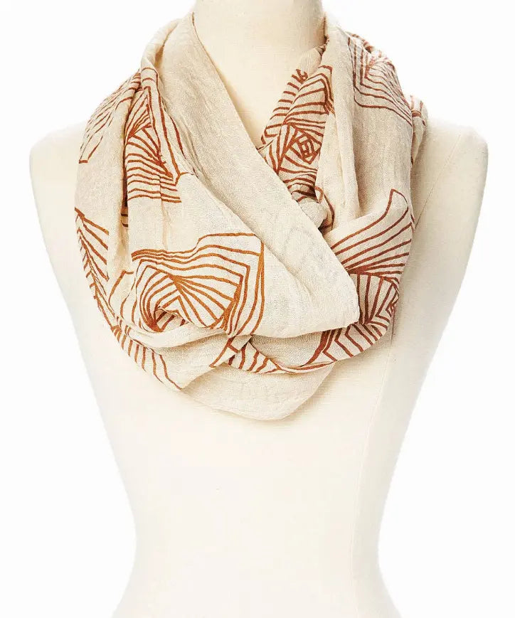 Abstract Infinity Scarf JC Sunny Fashion