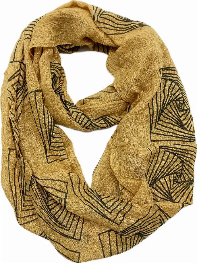 Abstract Infinity Scarf JC Sunny Fashion