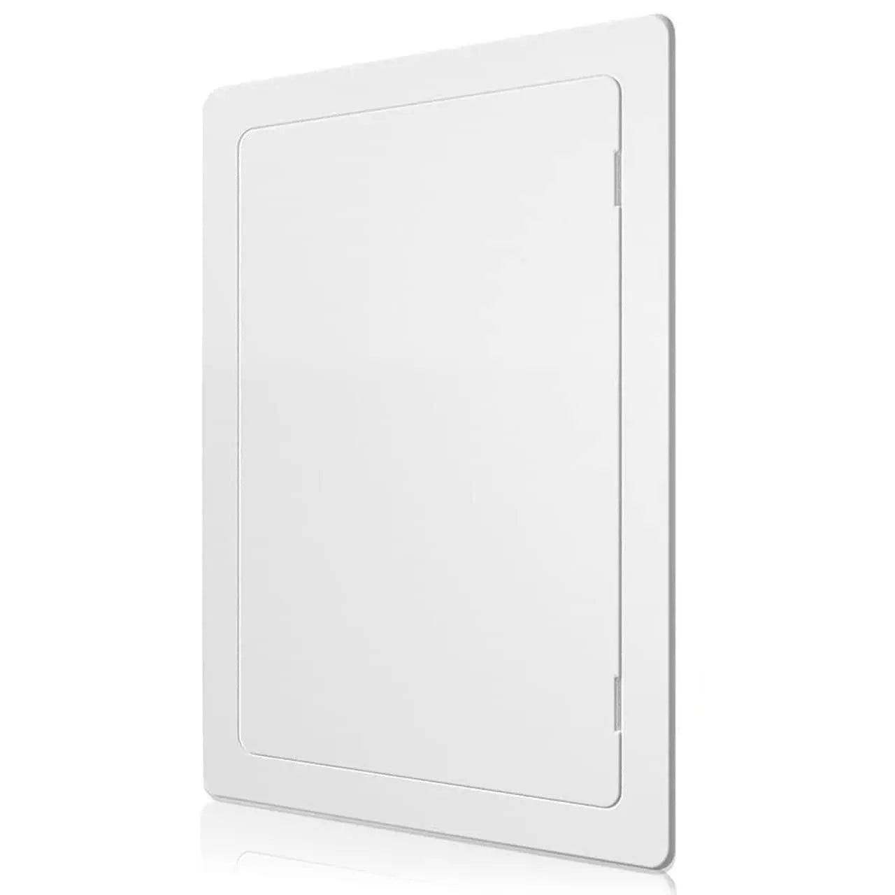 Access Panel for Drywall   12 x 16 inch   Wall Hole Cover   Access Door   Plumbing Access Panel for Drywall   Heavy Durable Plastic White Bozzon
