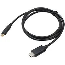 AddOn 5-Pack of 1m USB 3.1 (C) Male to Micro-USB 2.0 (B) Male Black Adapter Cables AddOn